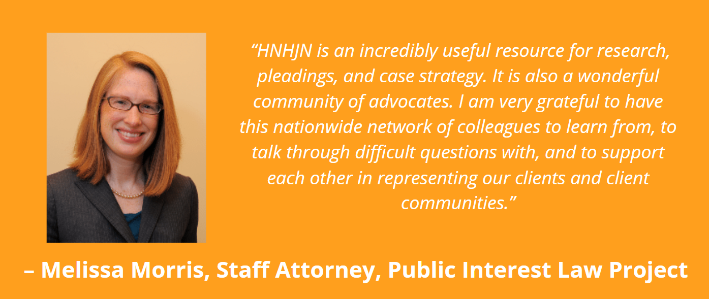 Testimonial from HNHJN attorney