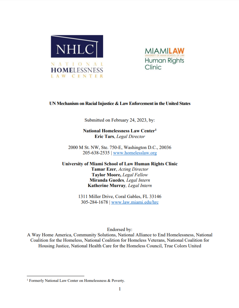 Publications - National Homelessness Law Center