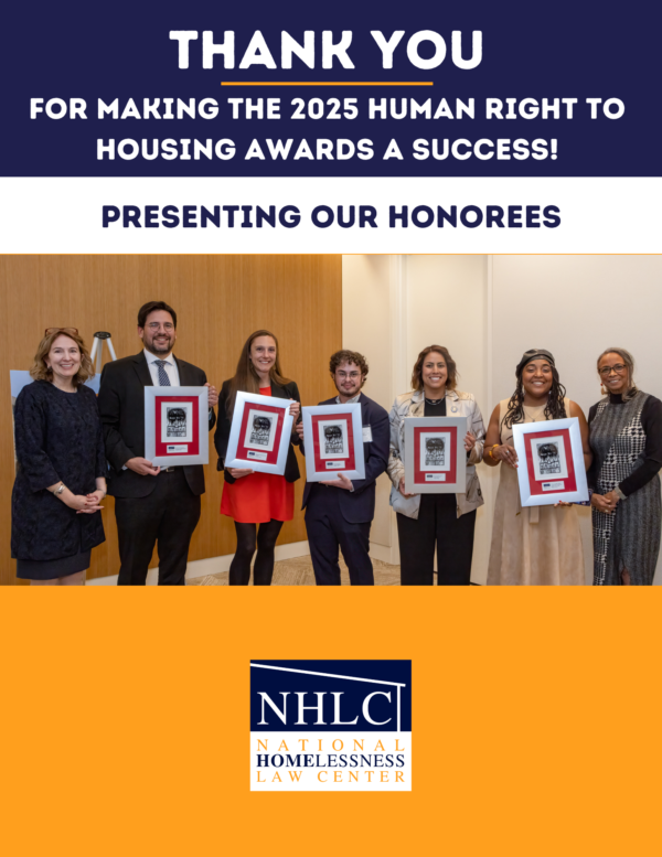 Human Right to Housing Award - National Homelessness Law Center