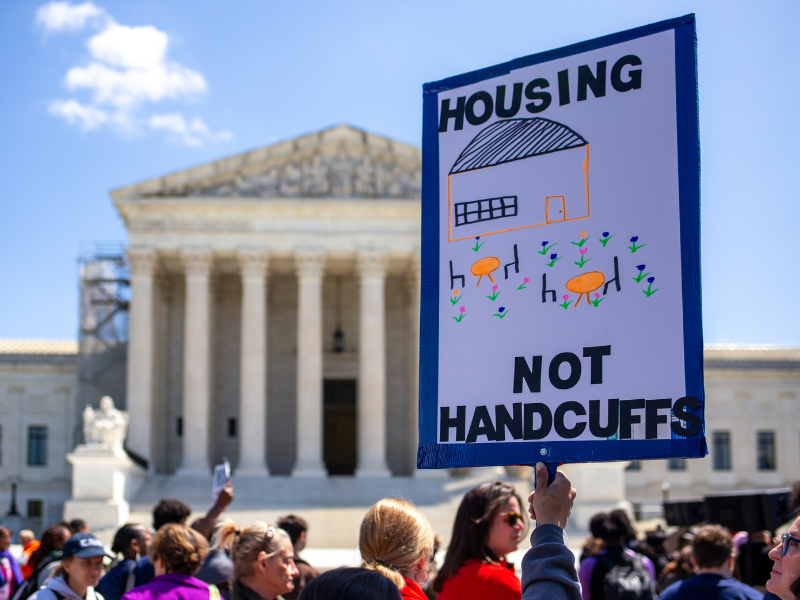 Housing Not Handcuffs